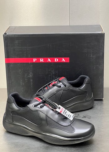 Prada Siyah Erkek Spor Ayakkabı - Görsel 3