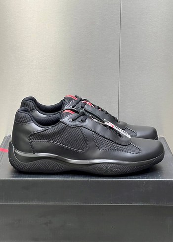 Prada Siyah Erkek Spor Ayakkabı - Görsel 4