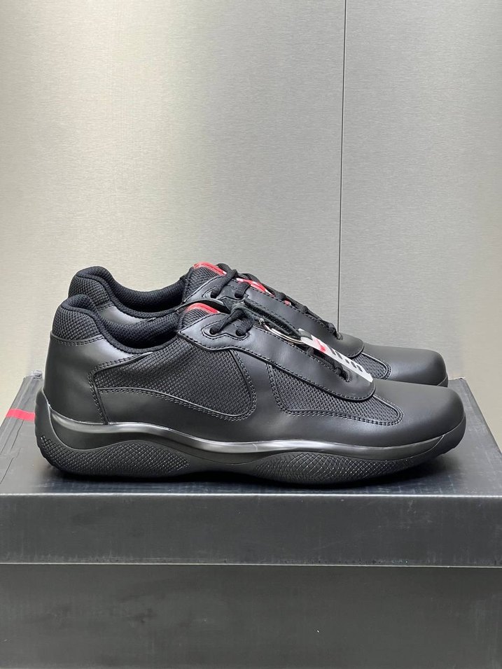 Prada Siyah Erkek Spor Ayakkabı - Görsel 4