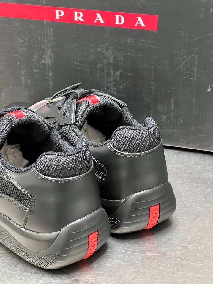 Prada Siyah Erkek Spor Ayakkabı - Görsel 5