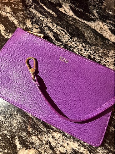 Beden mor Renk Furla bucket çanta
