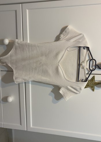 Bej kalp yaka body - Görsel 6