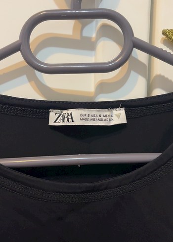 Siyah Kısa Kollu Kadın Tişört - Görsel 3