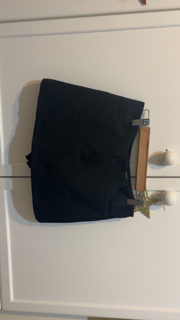 Siyah sort etek - Görsel 5