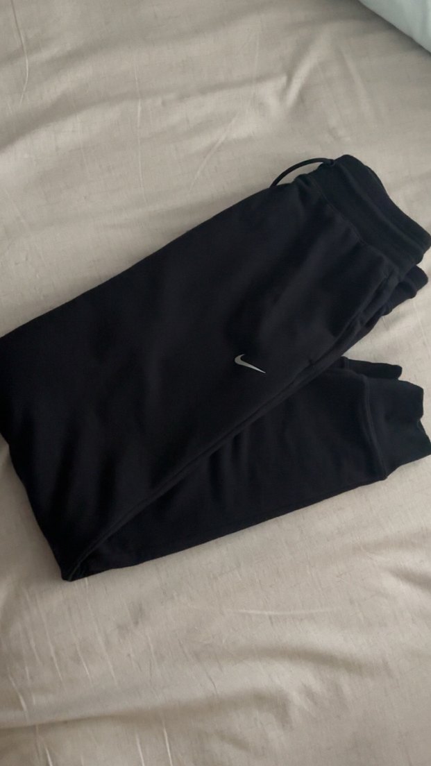 Siyah Rahat Kesim Kadın Eşofman Altı - Görsel 2