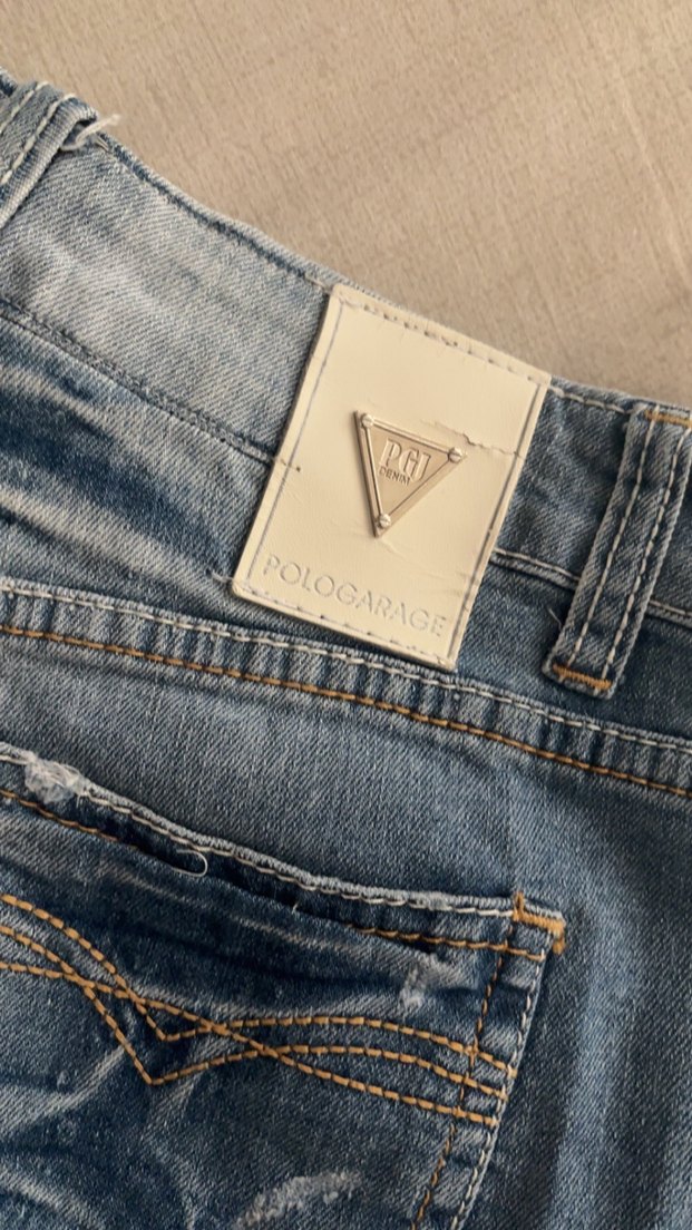 Kadın Mavi  Denim Şort - Görsel 4