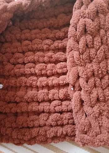 Kahverengi pufy bebek yeleği 0-6 aylık - Görsel 2