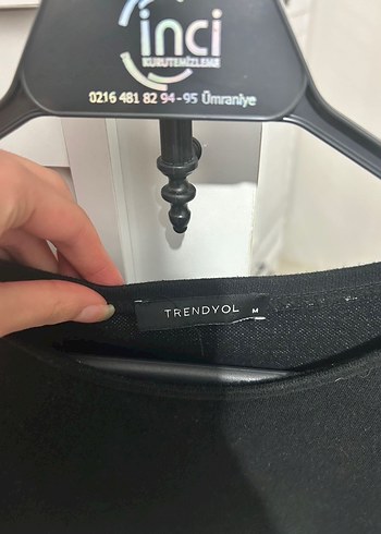 Uzun Kollu Midi Triko Elbise - Görsel 2