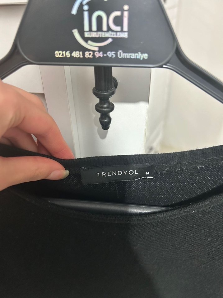 Uzun Kollu Midi Triko Elbise - Görsel 2