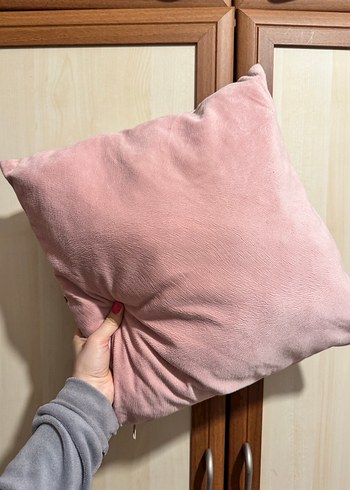 Pembe Bohem Çiçek Desenli Kırlent - Görsel 3