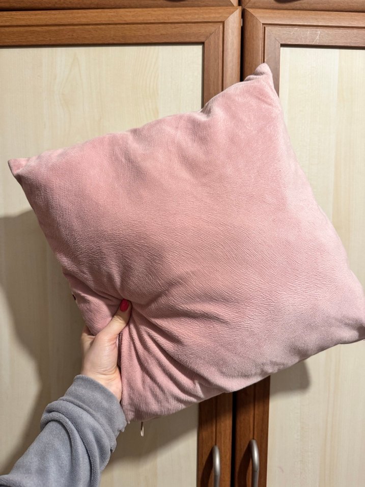 Pembe Bohem Çiçek Desenli Kırlent - Görsel 3