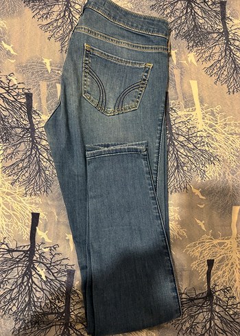Kadın Mavi Denim Skinny Jean Pantolon - Görsel 2