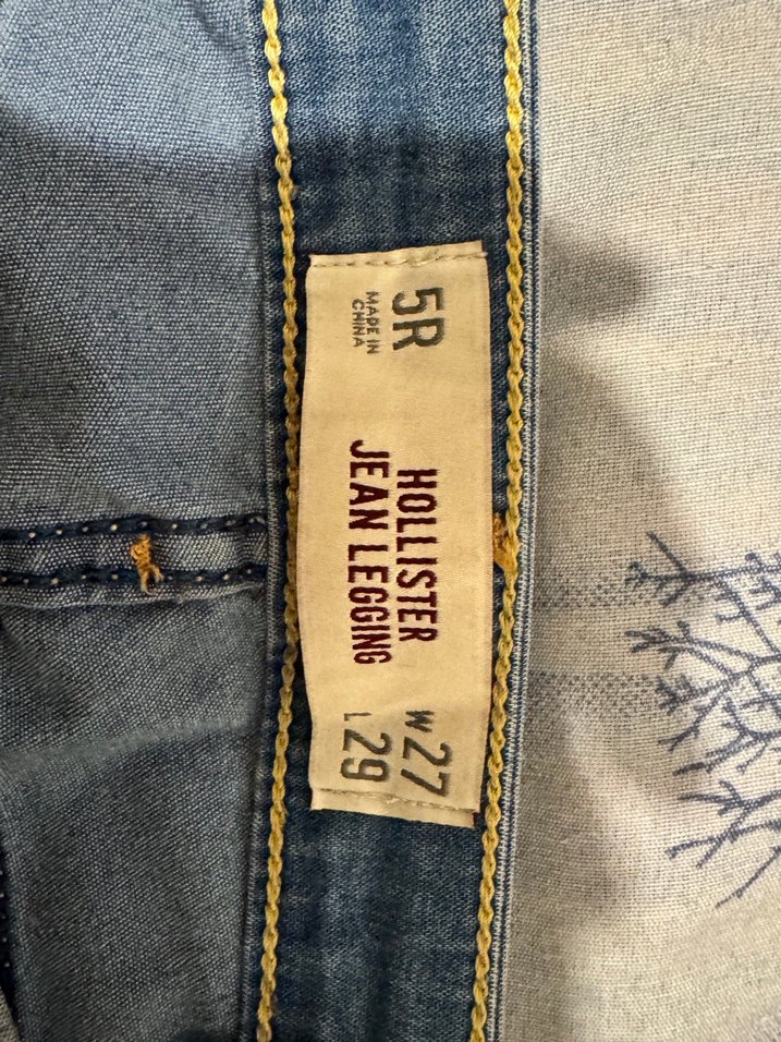 Kadın Mavi Denim Skinny Jean Pantolon - Görsel 3