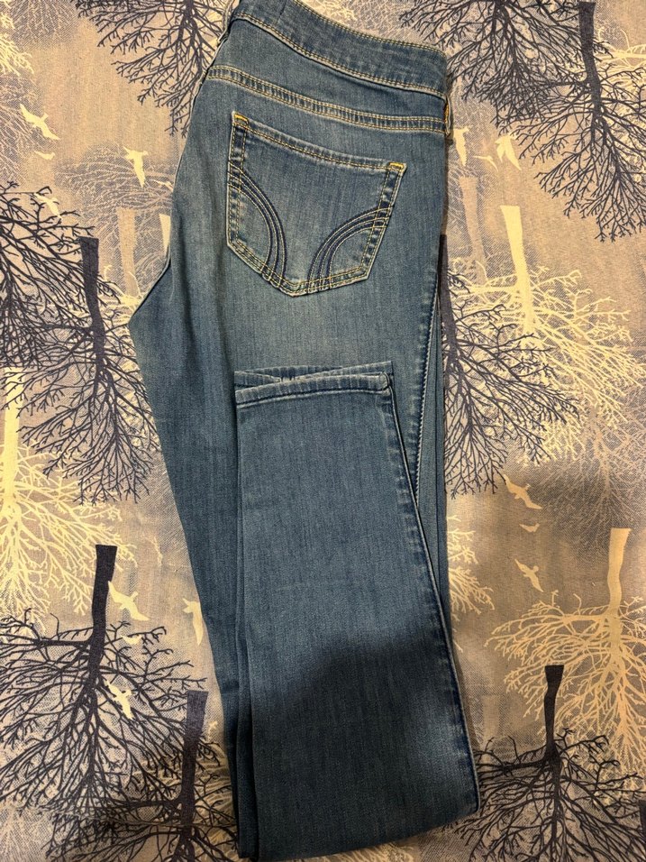 Kadın Mavi Denim Skinny Jean Pantolon - Görsel 2
