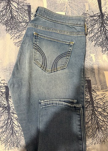 Dar Kesim Likralı Kadın Kot Pantolon - Görsel 3