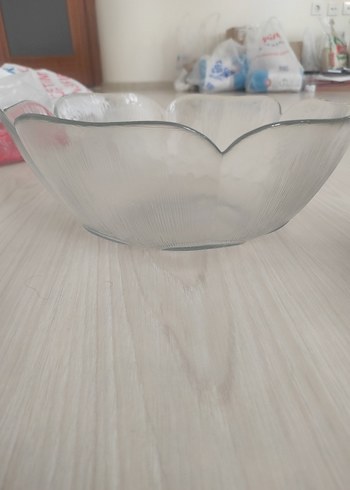 büyük cam kase - Görsel 5