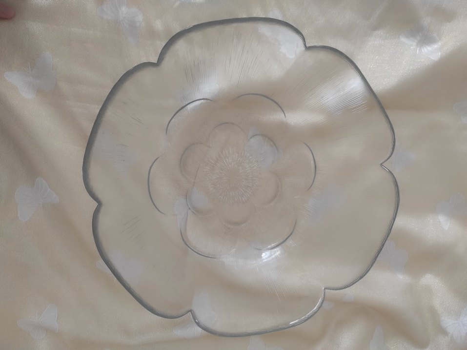 büyük cam kase - Görsel 2