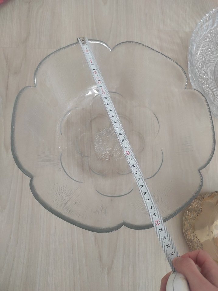 büyük cam kase - Görsel 3