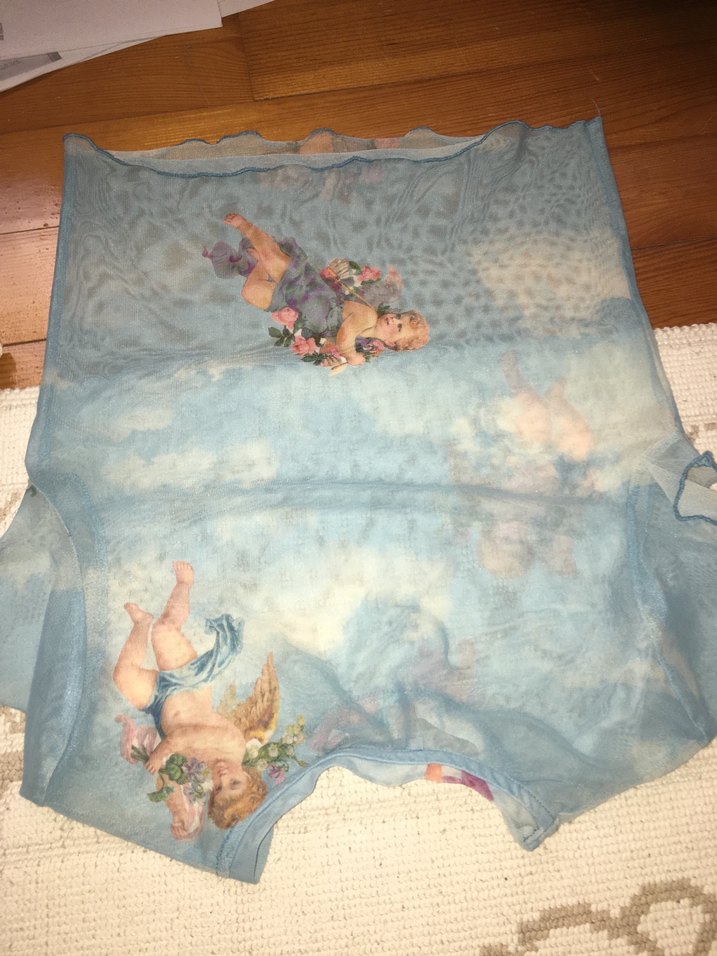 VİNTAGE TÜL CROP - Görsel 2