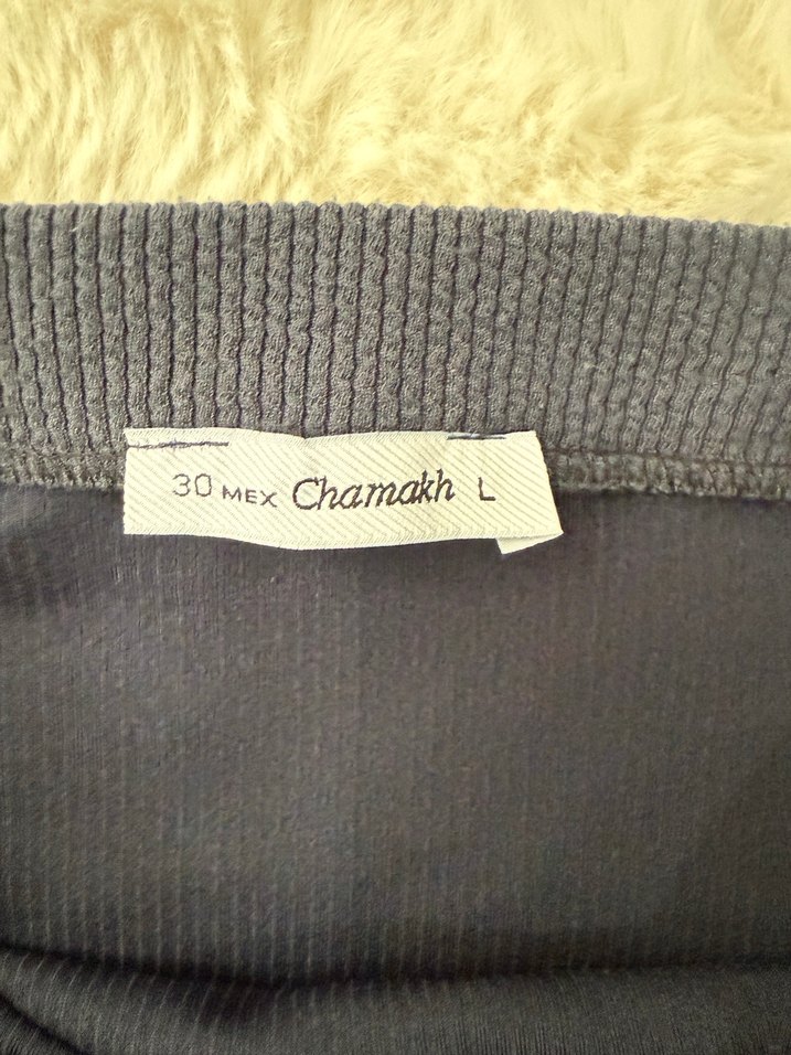 Kadın Lacivert Uzun Etek - Görsel 3