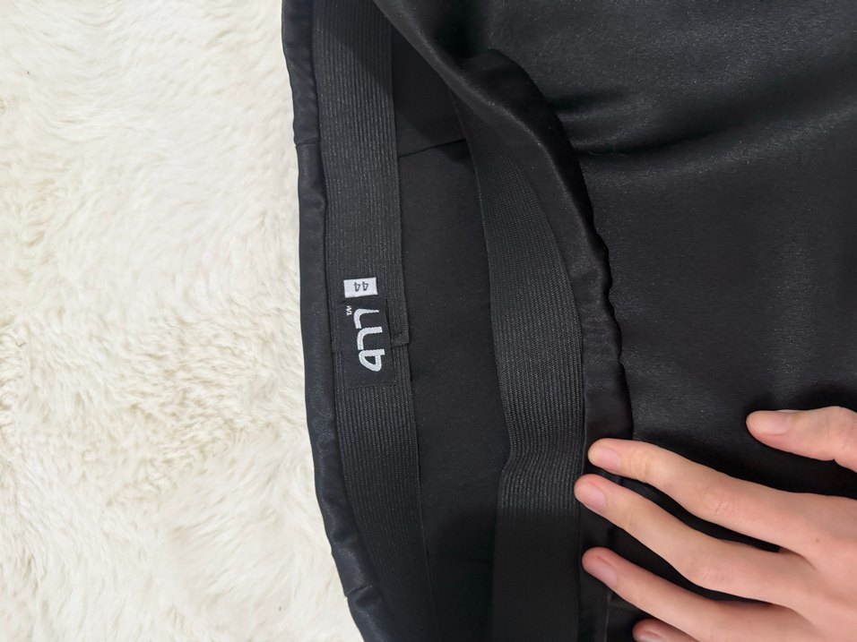 Siyah Midi Etek - Görsel 3