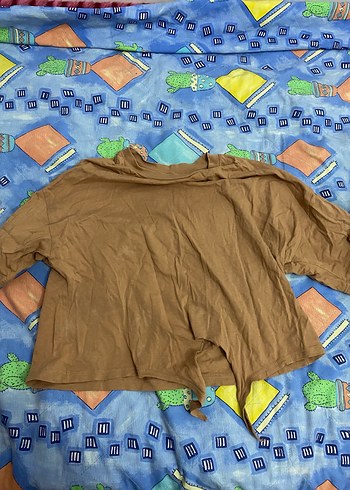 Addax Kahverengi Croptop - Görsel 2