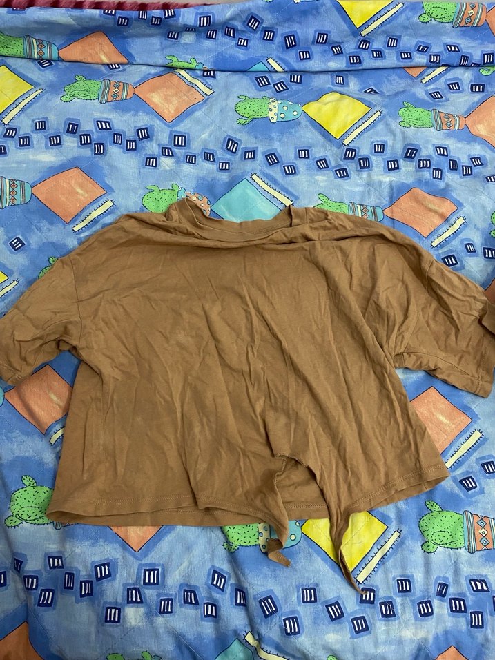 Addax Kahverengi Croptop - Görsel 2