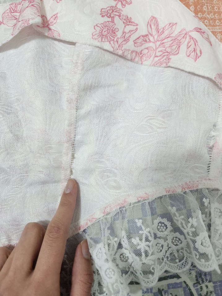 Dantel Detaylı Pembe Bohem Bustiyer - Görsel 5