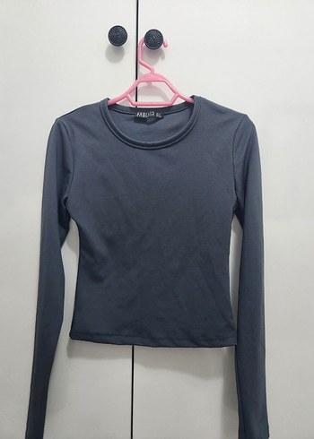 Bordo Kadın Boğazlı Sweatshirt - Görsel 6