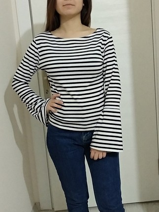 Çizgili Bluz