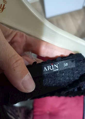 Tesettür Abiye
Uzun Kollu Siyah payet İşlemeli kadife - Görsel 5