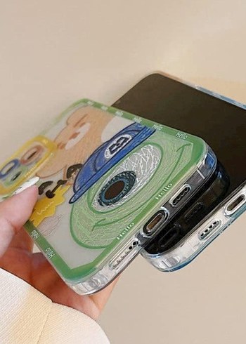 Sevimli ÇizgiFilm Tema Telefon Kılıfları iPhone 13 12 11 ProMax - Görsel 5