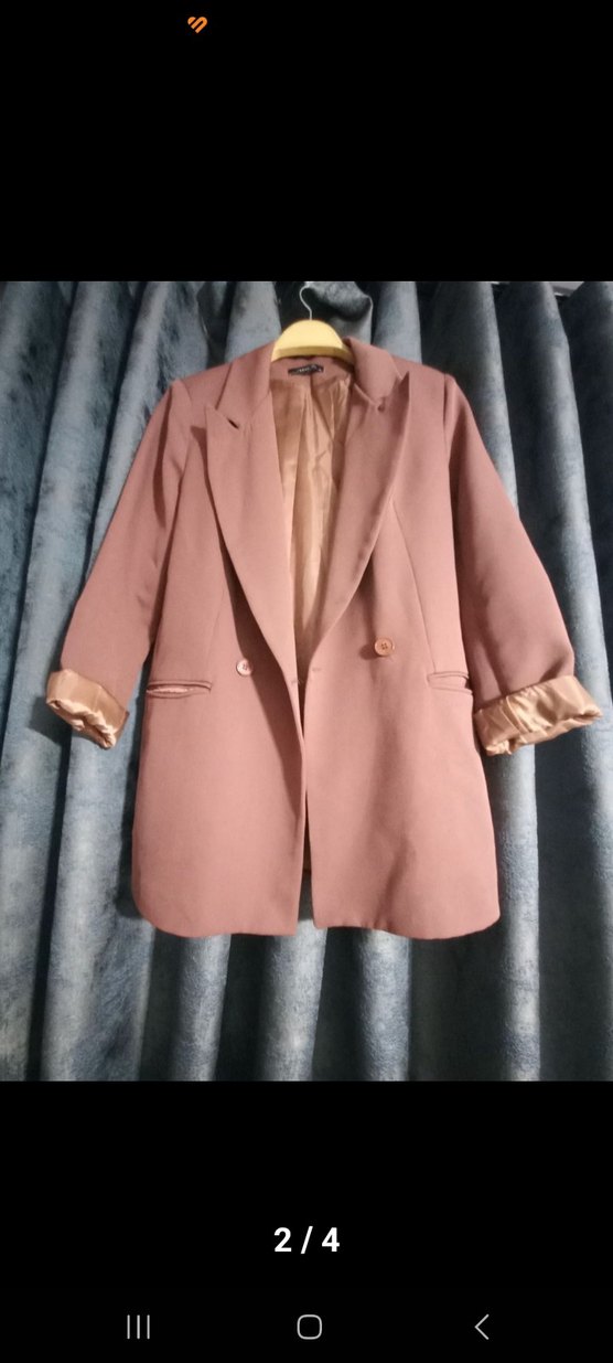 Çapraz Form Blazer Ceket - Görsel 2