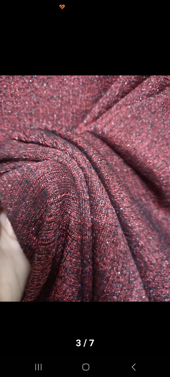 ZARA TUNIKA SUKIENKA BURGUND ASYMETRIC - Görsel 3