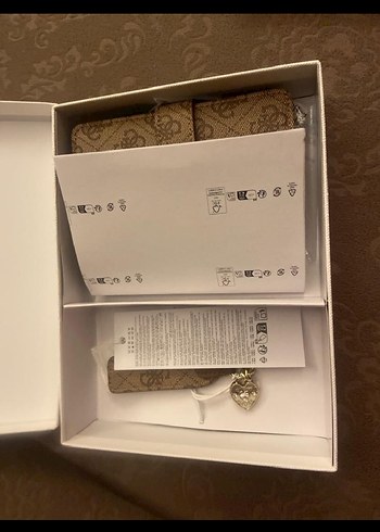 Kahverengi Desenli Deri Kadın Cüzdanı pazarlık var - Görsel 3