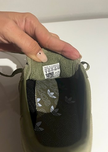 Adidas Kadın Haki Spor Ayakkabı - Görsel 4