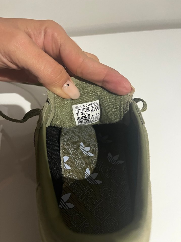 Adidas Kadın Haki Spor Ayakkabı - Görsel 4