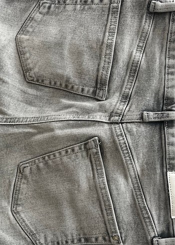 Mavi Gri Kadın Denim Kot Pantolon - Görsel 2