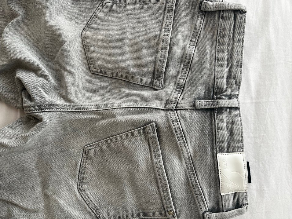 Mavi Gri Kadın Denim Kot Pantolon - Görsel 2