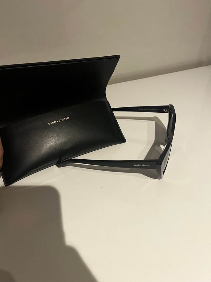 Saınt Lourent Siyah Kadın Gözlüğü - Görsel 2