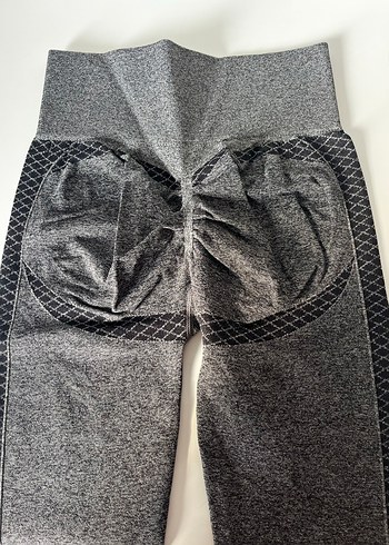 Gri Spor Kadın Tayt - Görsel 2