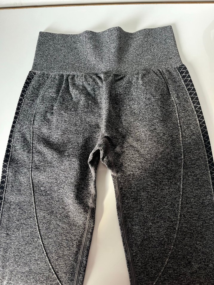 Gri Spor Kadın Tayt - Görsel 3