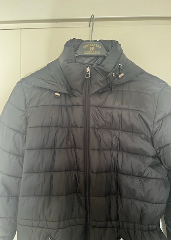 Zara Siyah Fermuarlı Kadın Mont - Görsel 2