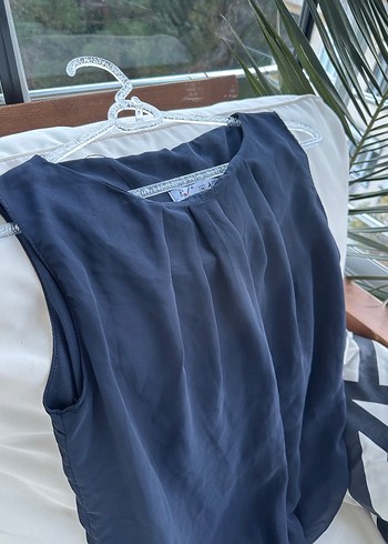 Lacivert bluz - Görsel 3
