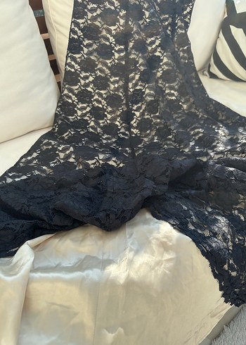 Siyah Dantel Straplez Uzun Abiye Elbise - Görsel 4