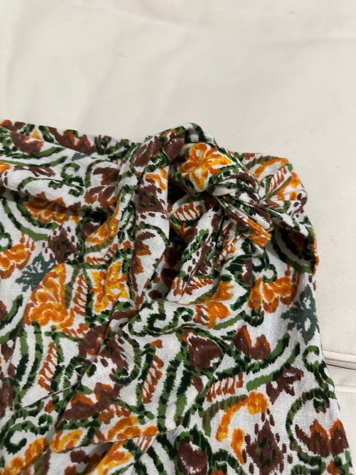 Bohem Çok Renkli Mini Etek - Görsel 3