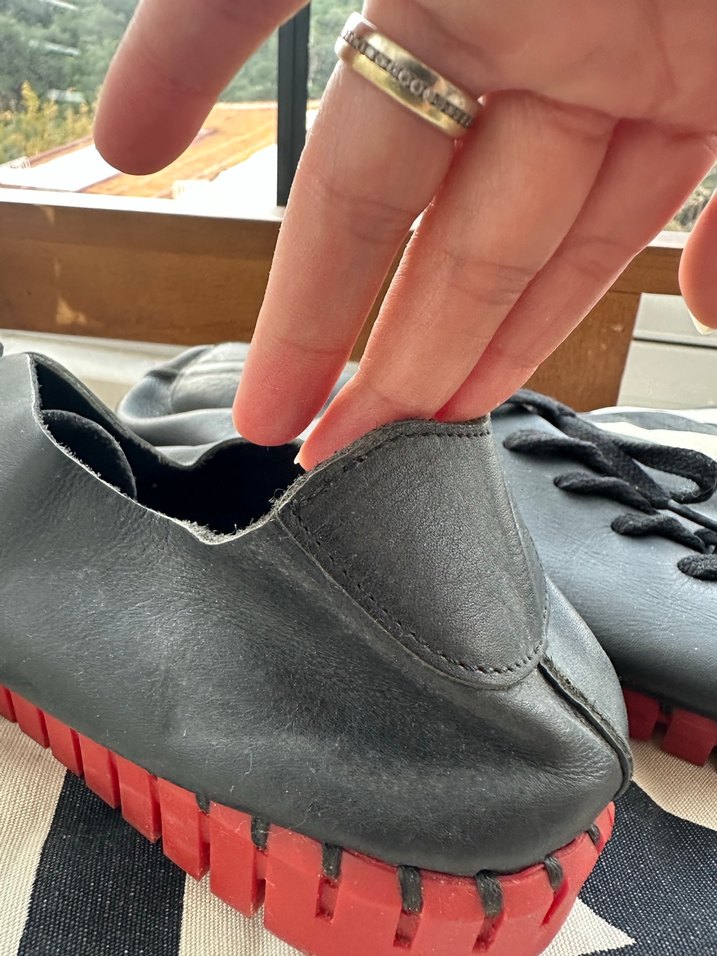 Siyah Erkek Bağcıklı Street Wear Spor Ayakkabı - Görsel 4