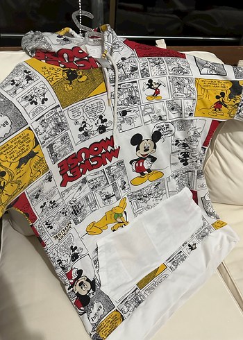 Mickey Mouse Çizgi Roman Temalı Sweatshirt - Görsel 4