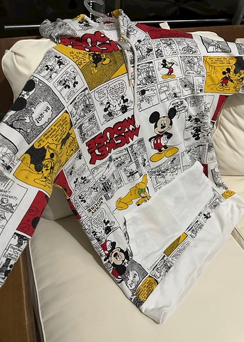 Mickey Mouse Çizgi Roman Temalı Sweatshirt - Görsel 5