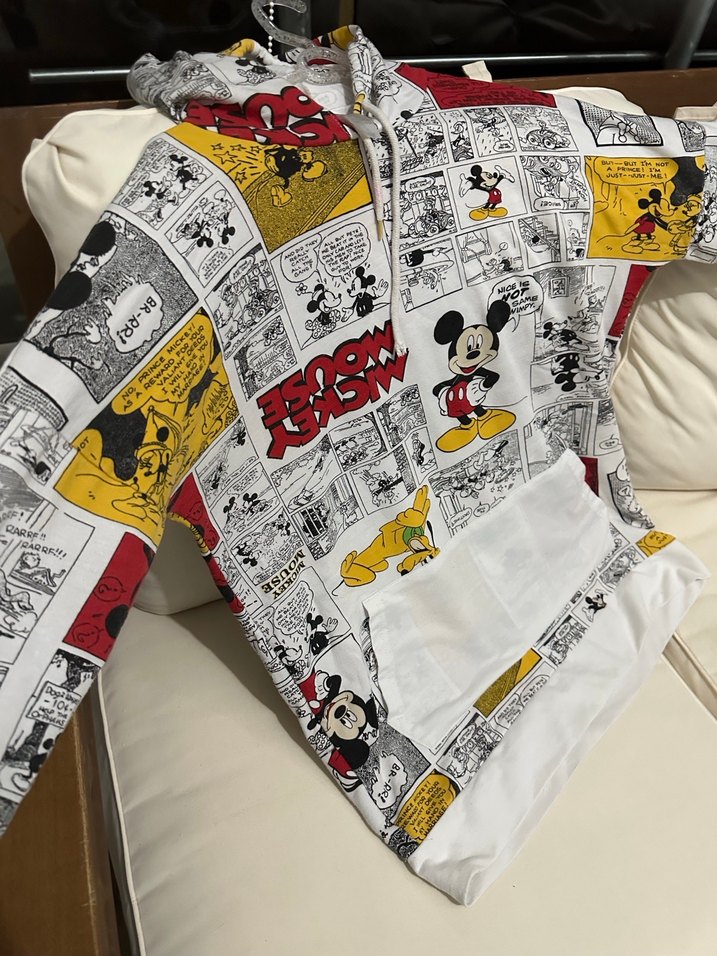 Mickey Mouse Çizgi Roman Temalı Sweatshirt - Görsel 5